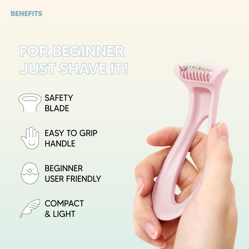 F3 Systems Callus Razor(3pack)  Pedicure Tool  Effective for Cracked Heel  Ergonomic Design for Grip  Safety Stainless Steel Callus Shaver  Blade for Foot Care  Hard  Rough Thick Callused Skin Remover - Image 3